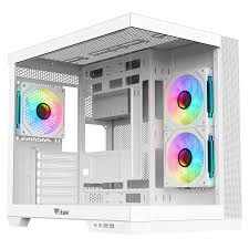 Case DARK CAVE DS - Gaming Tower- ATX bianco